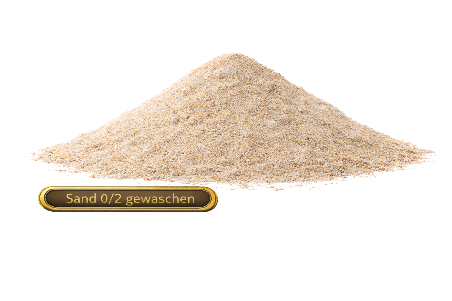 Sand 0/2 gewaschen
